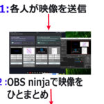 ゲーム実況で複数人・遠隔でゲーム画面・カメラ映像を録画配信する方法